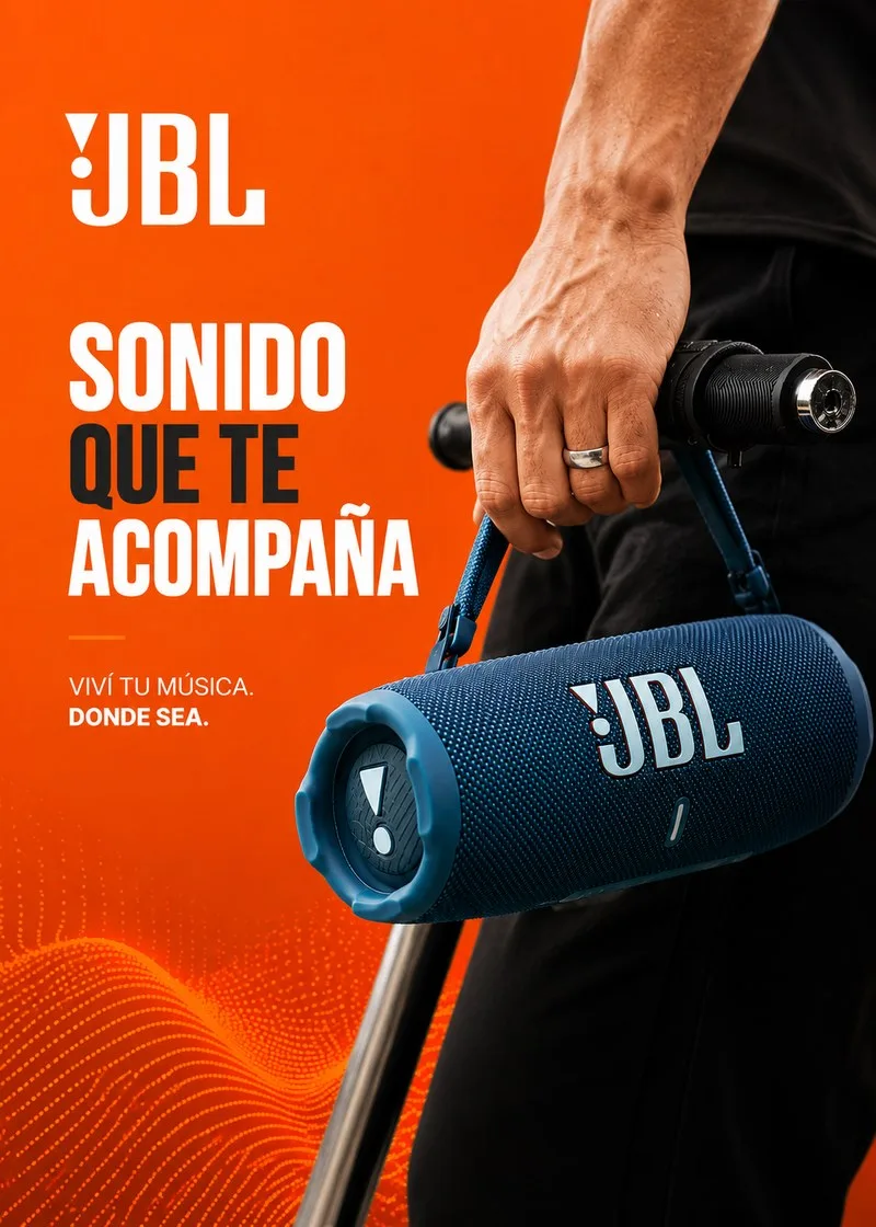 JBL · Sonido que te acompaña