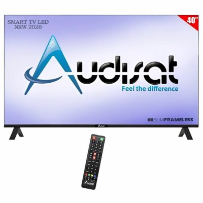 Televisor Smart LED Audisat AD-40 40" 4K Full HD Wi-Fi
